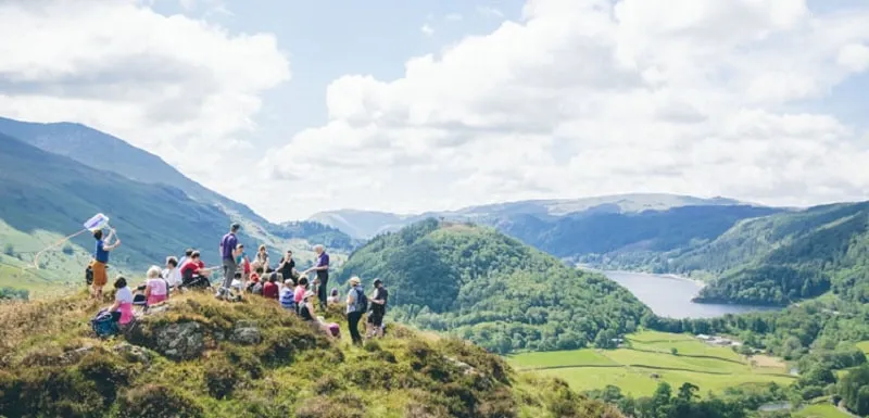 Climb Scafell Pike, England's highest peak.