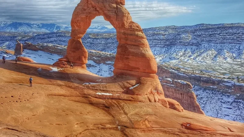 Camping in Arches National park