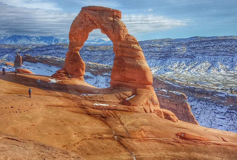 Camping in Arches National park