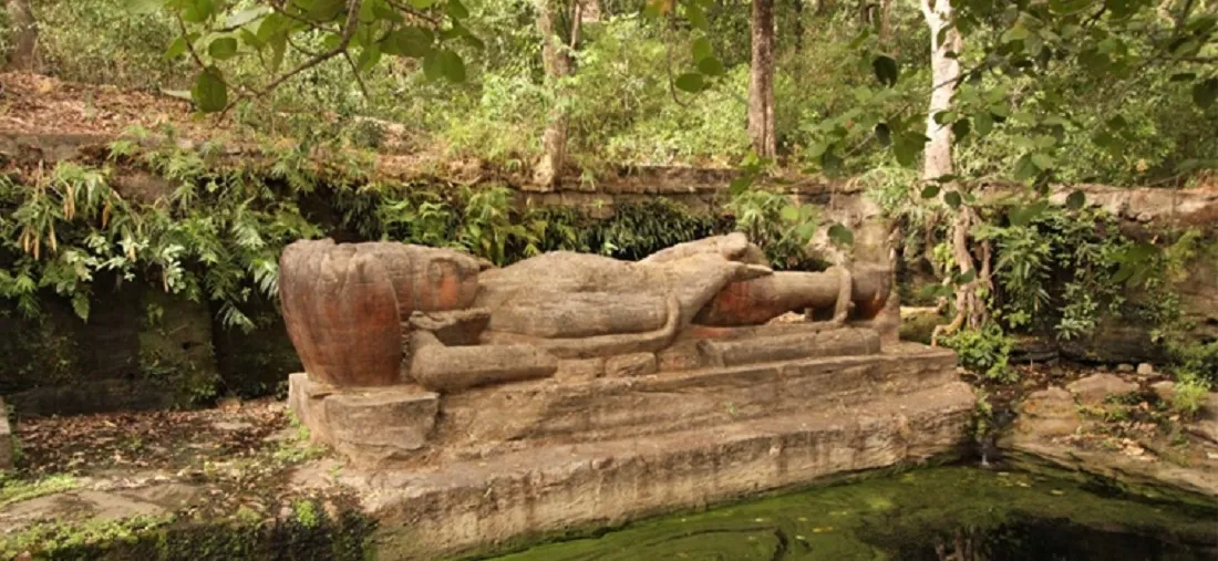 Bandhavgarh National Park Vishnu Statue